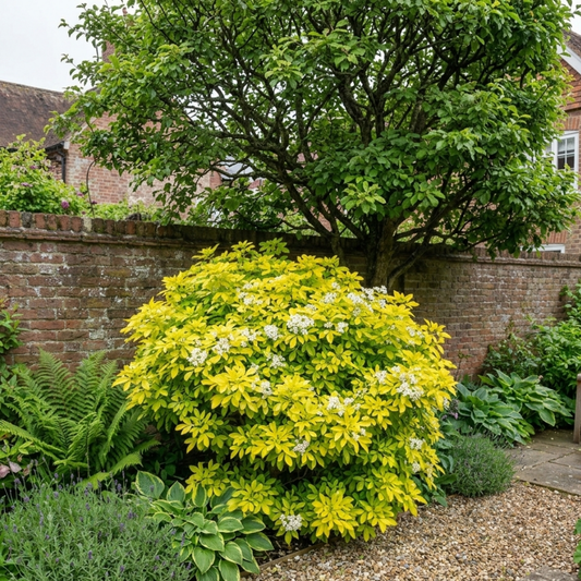 Choisya ternata 'Sundance' (Mexican Orange Blossom) – Golden Evergreen Shrub (2L Pot)