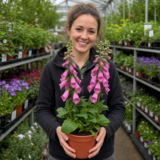 Digitalis 'Dalmatian Rose' (Foxglove) – Hardy Perennial (2L Pot)