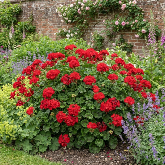 Geranium Calliope M Scarlet Red (Pelargonium) – Semi-Trailing Summer Bedding (5L Pot)