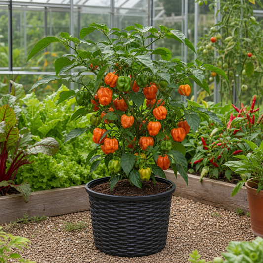 Chilli 'Scotch Bonnet' – Very Hot Chilli Pepper (2L Pot)