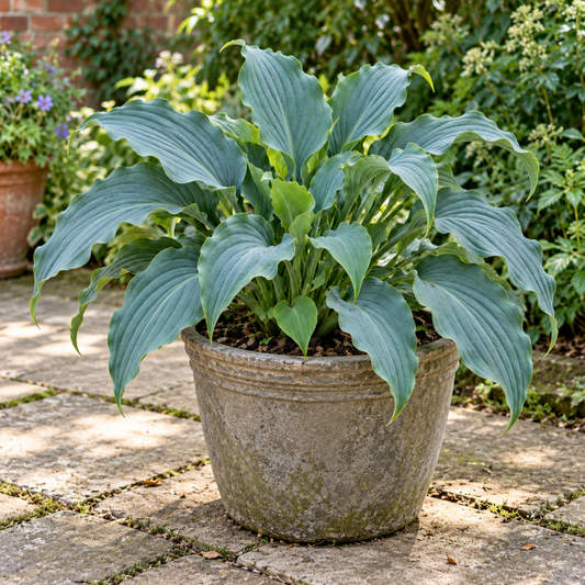 Hosta 'Tears from Heaven' (Plantain Lily) – Shade Loving Perennial (3L Pot)