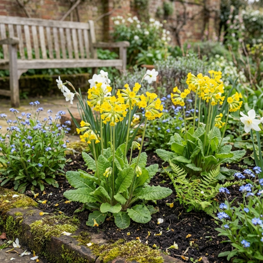 Primula veris 'Pure Yellow' (Cowslip) – Hardy Spring Perennial (Set of 3 or 6)