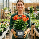 Dahlia Maggiore Fun Flame Plant (3L Pot)