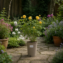3Ltr Patio Rose Bush, Nursery Pots, Garden Ready