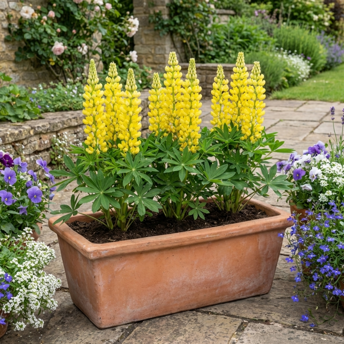 Lupin 'Legendary Yellow' – Hardy Cottage Garden Perennial (Set of 3 or 6)