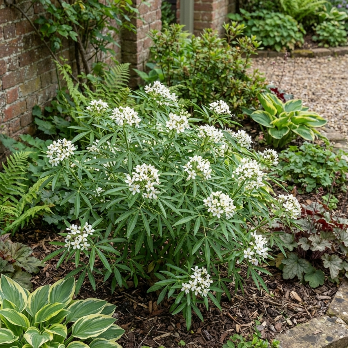 Choisya 'Snow Flurries' (Mexican Orange Blossom) – Scented Evergreen Shrub (3L Pot)