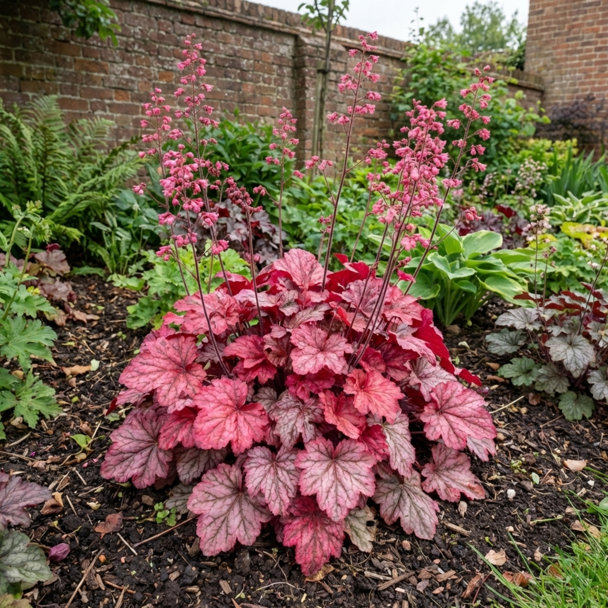 Heuchera 'Pink Fizz' (Coral Bells) – Evergreen Perennial (2L Pot)