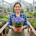 Phlox Blue Dark Eye Plants (Set of 3 or 6)