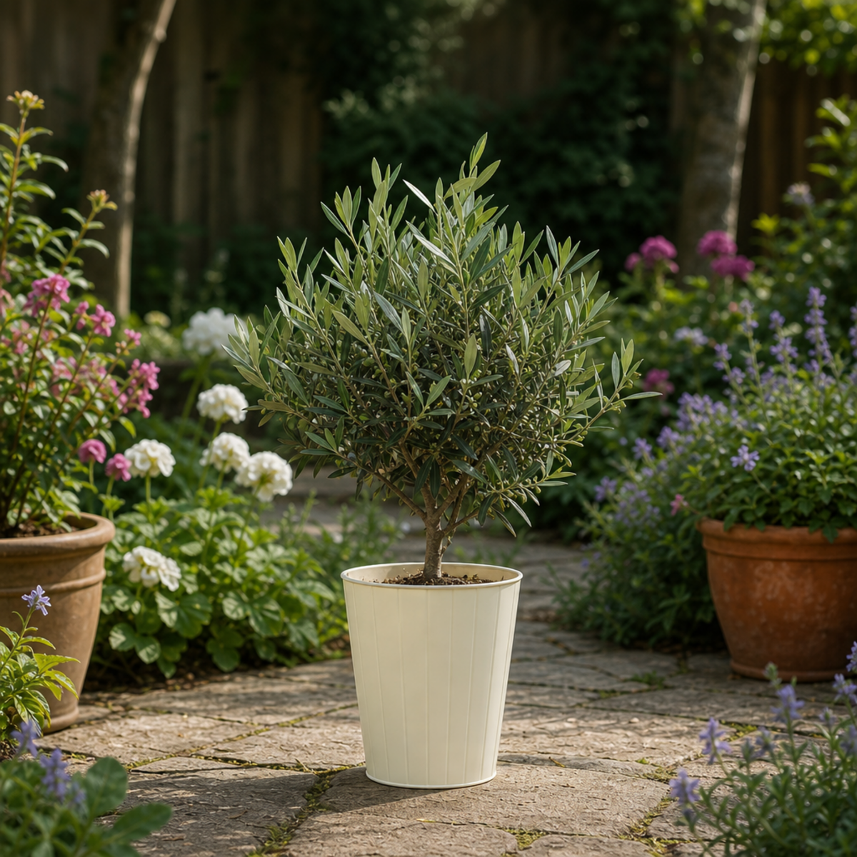Olive (Olea europaea) – Bushy Tree (3L Pot)