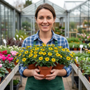 Sanvitalia Santiago Bright Yellow Plants (Set of 3 or 6)