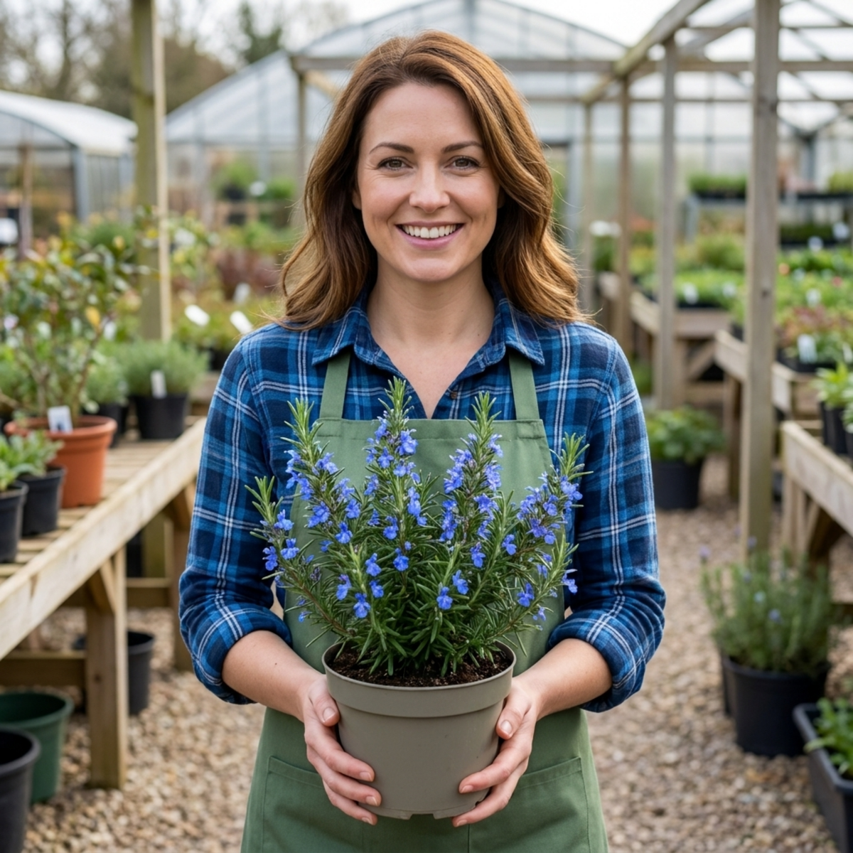 Rosemary 'Blue Winter' – Hardy Evergreen Herb (Set of 3 or 6)