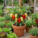 Sweet Pepper 'Liberty Belle' – Golden Bell Pepper (Set of 3 or 6)