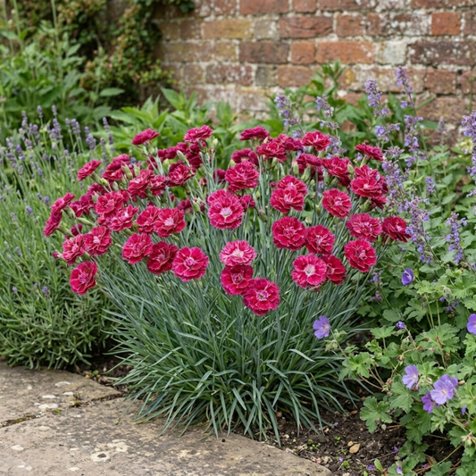 Dianthus 'Sugar Raspberry' (Cottage Pink) – Fragrant Hardy Perennial (5L Pot)