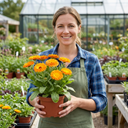 Calendula ‘Fiesta Orange’ Plants (Set of 3 or 6)