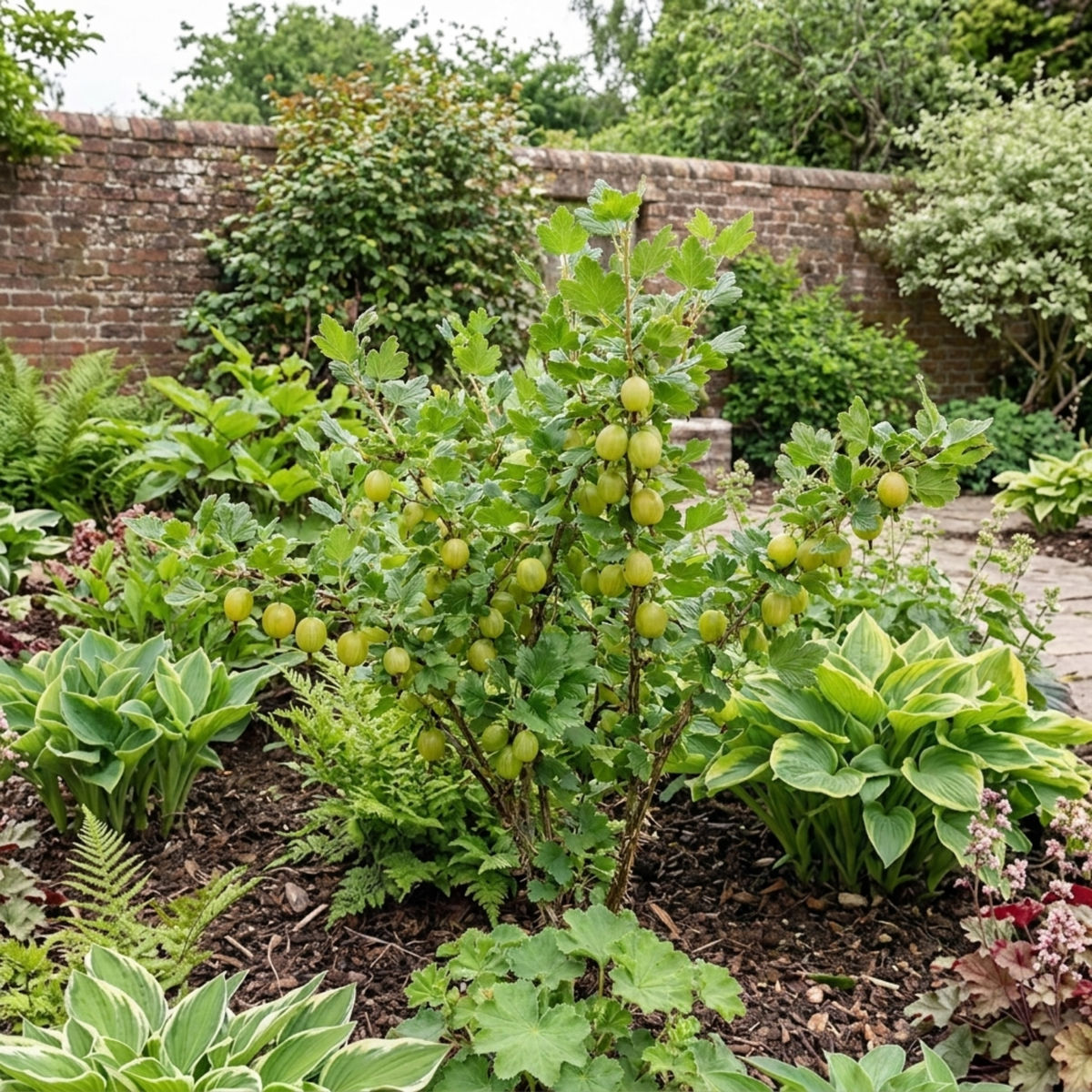 Gooseberry 'Invicta' – Self-Fertile Fruit Bush (2L Pot)