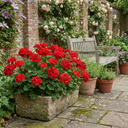 Geranium Calliope M Scarlet Red Plants