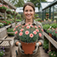 1 Cottage Pinks Dianthus Sugar Coral, Fragrant Hardy Summer Flowering Perennial Garden Plant, 17cm Root-Ball