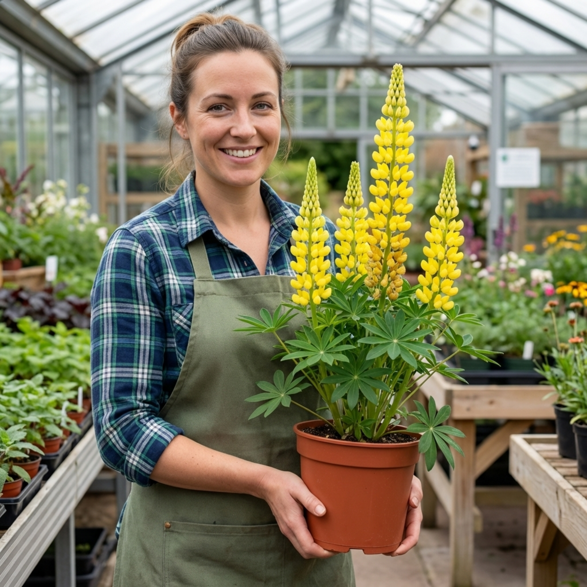 Lupin 'Legendary Yellow' – Hardy Cottage Garden Perennial (Set of 3 or 6)