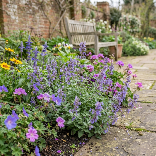 Nepeta x faassenii (Catmint) – Hardy Perennial (Set of 3 or 6)