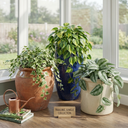 3 Trailing Jungle Houseplants Plant (1L Pot)