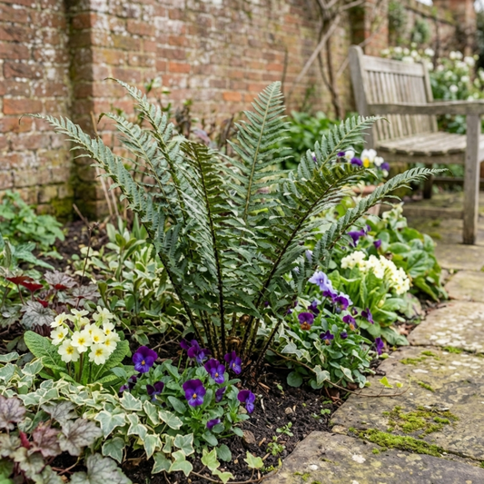 Dryopteris atrata (Shaggy Wood Fern) – Hardy Fern (Set of 3 or 6)