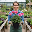 Geranium Calliope Rose Splash Plants