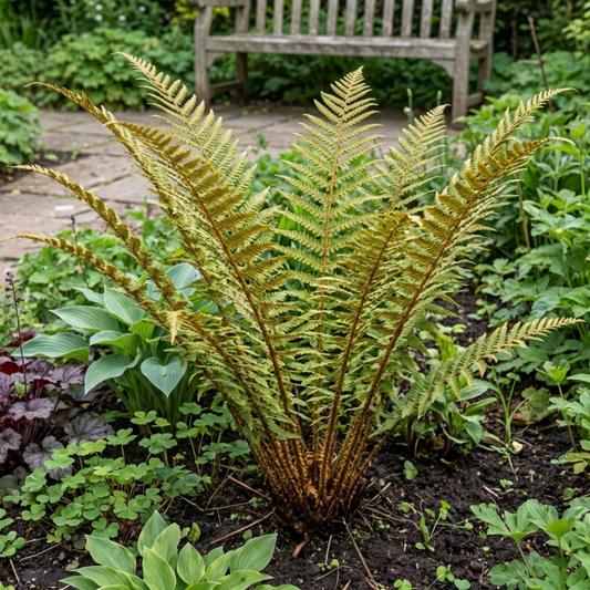 Dryopteris affinis 'Montana' (Golden Male Fern) – Hardy Fern (Set of 3 or 6)