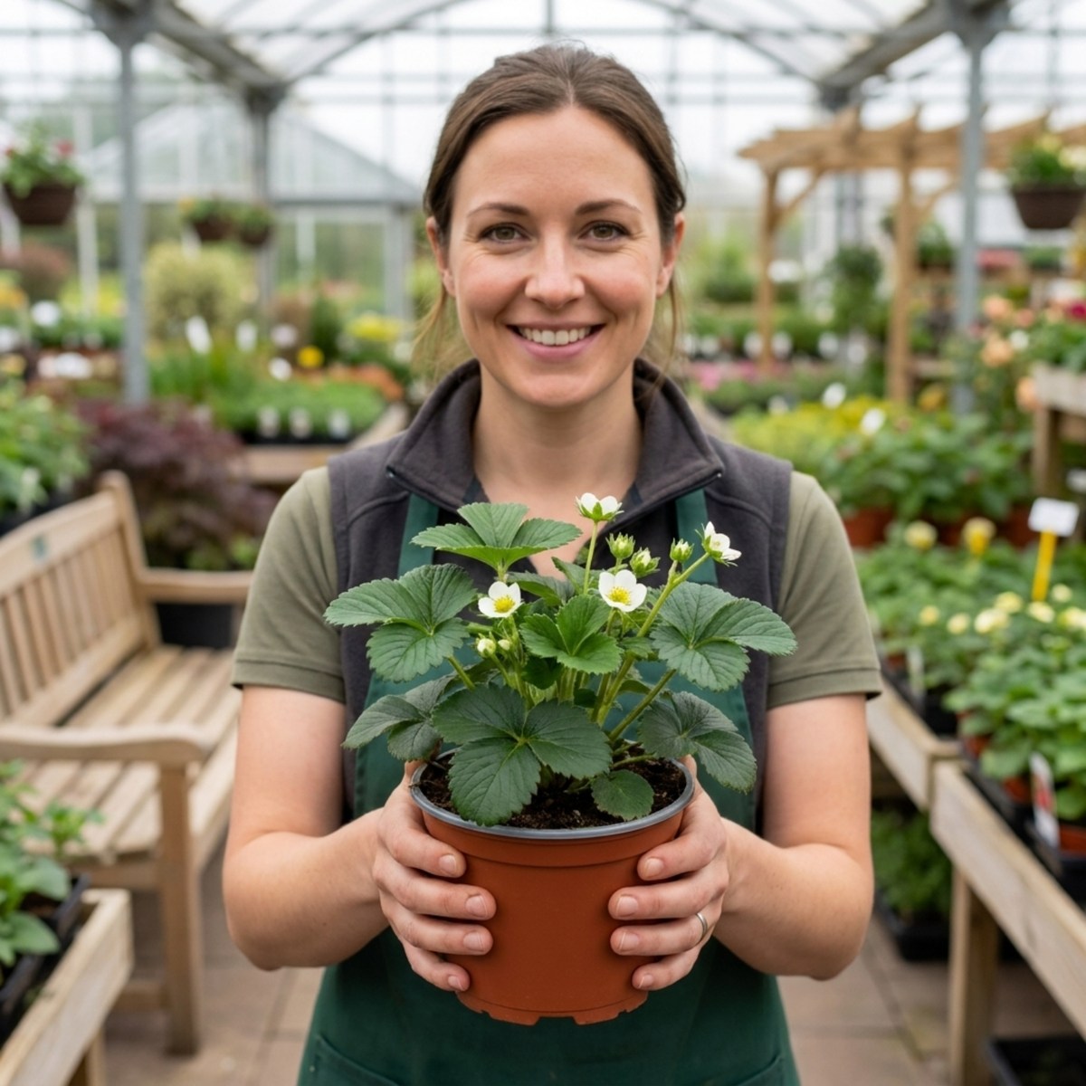 Strawberry 'Delizz' – Everbearing Strawberry (Set of 3 or 6)