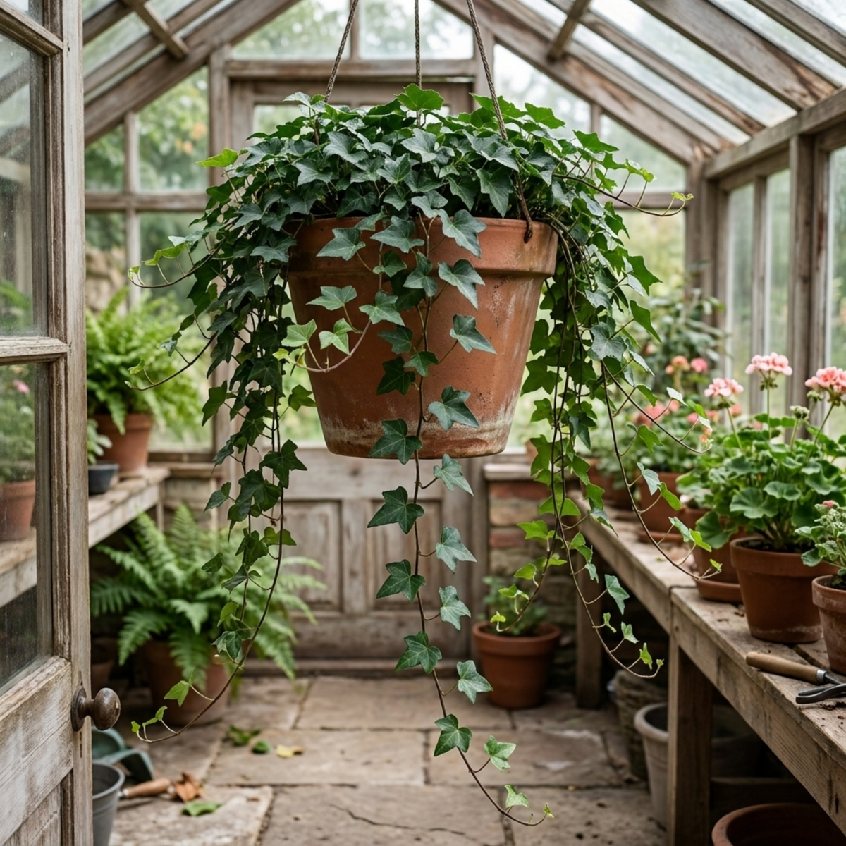 English Ivy (Hedera helix) – Trailing Houseplant (3L Pot)