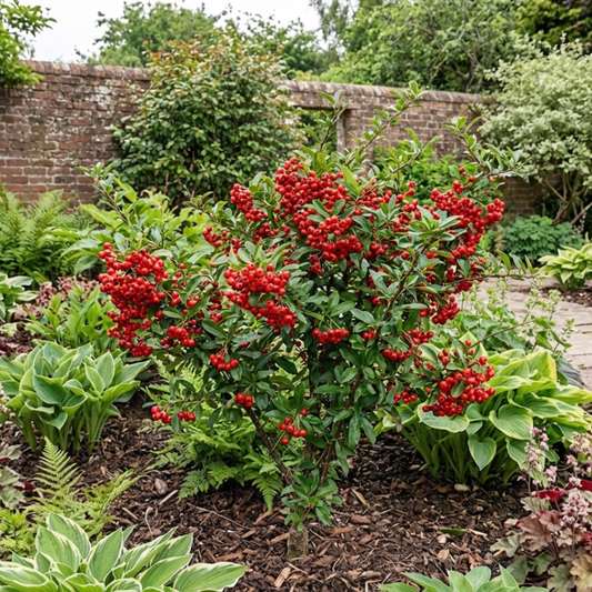 Pyracantha 'Red Star' (Firethorn) – Evergreen Shrub (3L Pot)