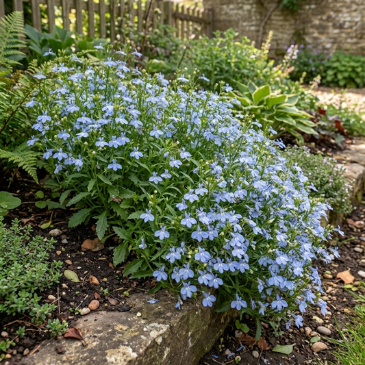 Lobelia 'Hot Water Blue Improved' – Trailing Bedding Lobelia (Set of 3 or 6)