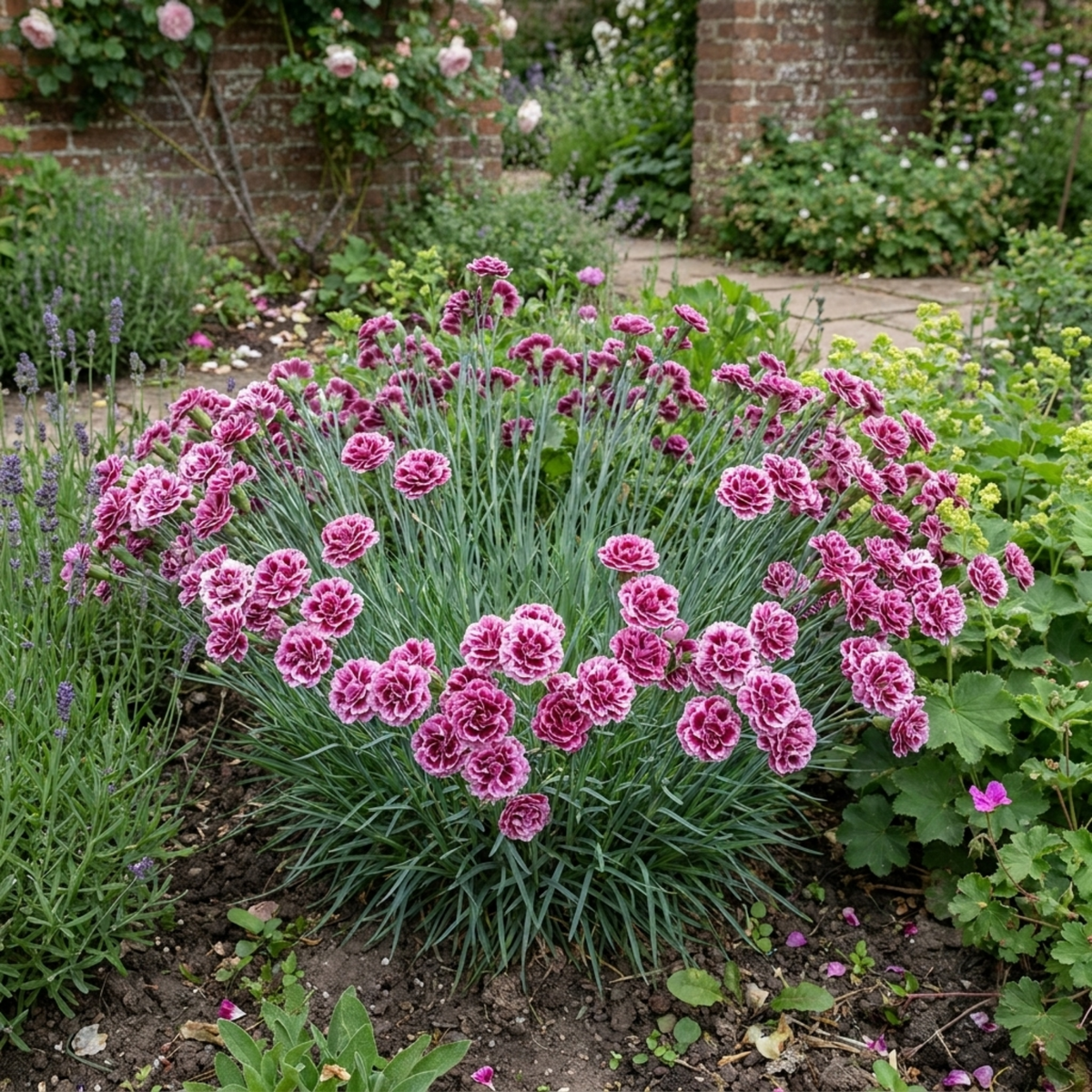 Dianthus 'Sugar Plum' (Cottage Pink) – Fragrant Hardy Perennial (5L Pot)