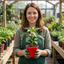 Set of 3 or 6 Large Plants - Sweet Pepper Redskin, Ready to Plant in Your Garden
