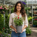 3Ltr Red Patio Rose Plant in Nursery Pot, Outdoor Pots