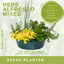 Herb Alfresco Mixed SpeedPlanter – 7 Fresh Culinary Herbs, Garden Ready