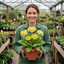 1 Primula Oakleaf Yellow Picotee Hardy Perennial Plant, Outdoor Garden Ready, 2 Litre Root Ball