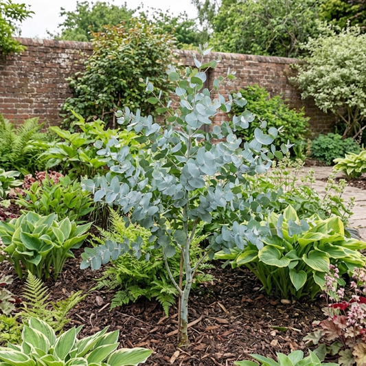 Eucalyptus gunnii 'France Blue' (Cider Gum) – Hardy Evergreen Tree (7.5L Pot)