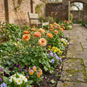 Ranunculus Vortex Orange Apricot Persian Buttercup Plants (Set of 3 or 6)