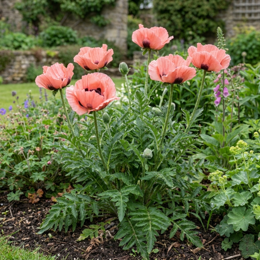 Papaver orientale 'Paradiso' – Oriental Poppy (3L Pot)