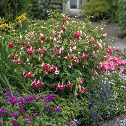 Fuchsia 'Paula Jane' – Bush Fuchsia (5L Pot)
