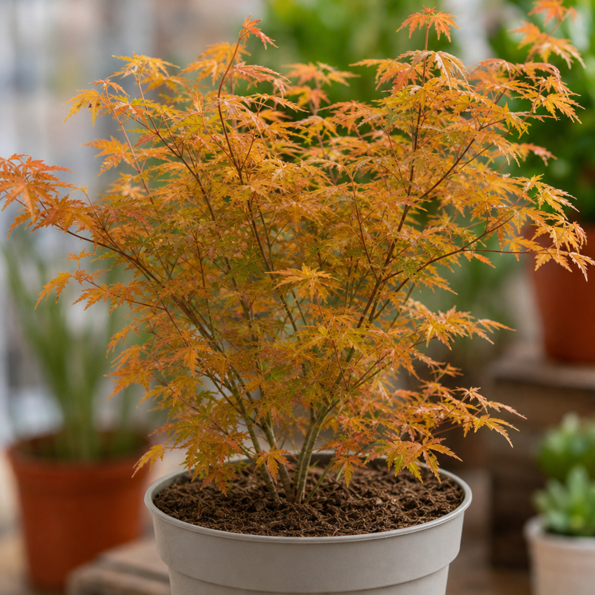 Acer palmatum (Japanese Maple) – Orange Leaf (3L Pot)