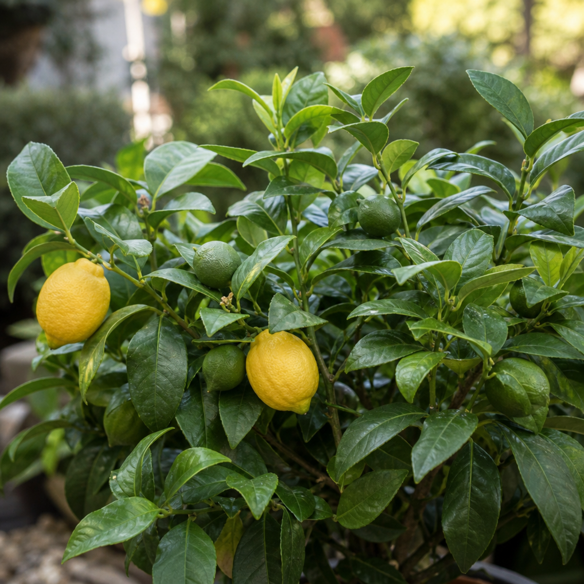 Meyer Lemon (Citrus x meyeri) – Fruiting Citrus Tree (5L Pot)