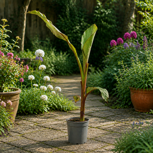 Banana (Musa) – Architectural Foliage Plant (3L Pot, 100 to 120cm Tall)